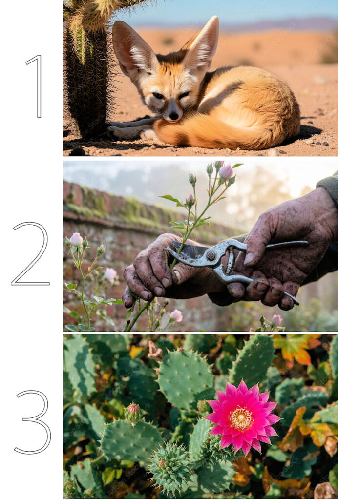 Trois images erronées générées par IA